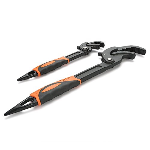 LESOLEIL Schraubenschlüssel Satz Multifunktions Universal Reparatur Werkzeuge Snap N Grip Verstellbarer 14-60mm - 6
