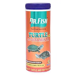 DR FISH Turtle Food ++ Vitamin A, C, D3 & E 100 gm