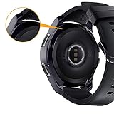 Vamoro Ultradünne TPU-Beschichtung Schutzhülle für Samsung Galaxy Watch 46mm(Pewter)