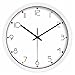 Produktbild LLSJZ Watch Clock Art Creative Wall Clock Wohnzimmer Schlafzimmer Clock Dekoration Mauer Uhren Stille Kunst Uhren Uhren,Weiße Grenze 14 Zoll