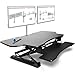Produktbild Duronic DM05D4 Workstation/Stehpult / 120 cm Stand-Up Arbeitsplatz für Monitor/Tastatur/Maus/Notizen - Höhenverstellbar 15 bis 50 cm