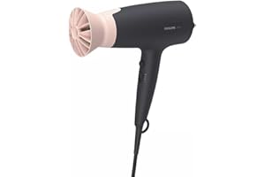 Philips Seche-cheveux Series 3000-2100W - 6 Combinaisons Vitesse/T - Fonction Ionique - ThermoProtect (modèle BHD350/10)