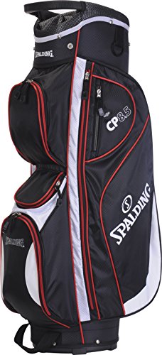 Spalding CB - Bolsa de Carro para Palos de Golf, Color Negro, Talla 9.5-Inch