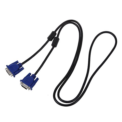 SODIAL (R) VGA 15-Pin Stecker auf Stecker Computer Monitor Kabel Draht 1.5 m - 2