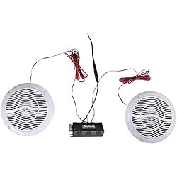 Kit Haut-Parleurs de Plafond avec Connexion Bluetooth