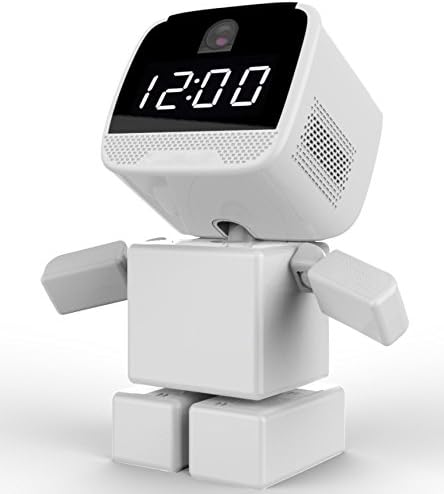 GJJ Network surveillance camera robot camera wireless WIFI surveillance camera security network camera,white,A