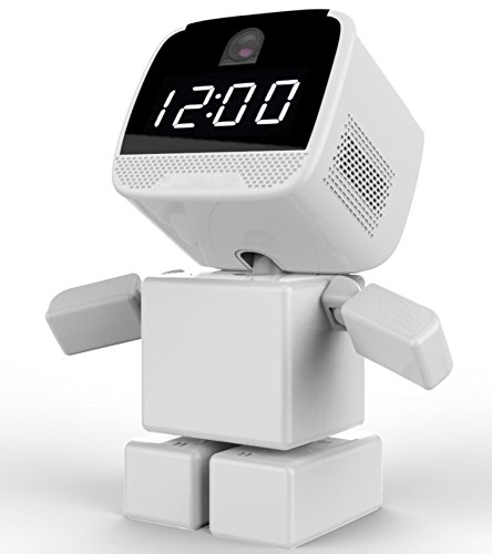 GJJ Network surveillance camera robot camera wireless WIFI surveillance camera security network camera,white,A