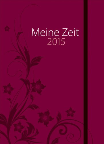 Meine Zeit 2015 - Ornament: Taschenkalender mit Gummizug, zwei Lesebändchen und Froschtasche