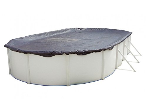 Piscinas Toi 4956 Cubierta Ovalada de Invierno, Azul, 915x457x1 cm