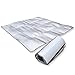 Produktbild Alu Campingmatte, 12Shage Wasserdicht Isoliermatte Zeltmatte Bodenmatte Isomatte (2m*2.5m)