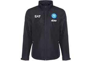 SSC NAPOLI 23/24 Chaqueta A Prueba Viento Ligero Chaqueta Unisex adulto (Pack de 1)