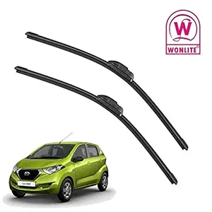 Wonlite Car Wiper Blades compatible for Datsun Redi Go Set of 1 Pc R 24