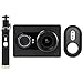 Produktbild YI Action Kamera Set 16 MP Full HD 1080P mit Selfie Stick und Bluetooth-Fernbedienung schwarz