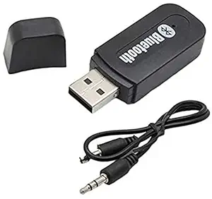 Ctronics USB Bluetooth Dongle 4.0 USB Music Audio Receiver Wireless Transmitter Audio Music Adapter Aux Wireless Handsfree Dongle Kit for Speaker Music System, Home Theater for Car