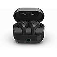 IQ TOUCH Bluetooth 5.0 TWS Wireless Earphone with Charging case for iPhone and Android, TWS Earphones with mic, Customized ear fins, Upto 4 Hrs of Play time, One year warranty