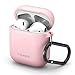 Price comparison product image Spigen AirPods 1&2 Case Cover, [Pink] Flexible Protective Premium Silicone material, Protection from dust and scrathces, Shockproof construction for Apple AirPods