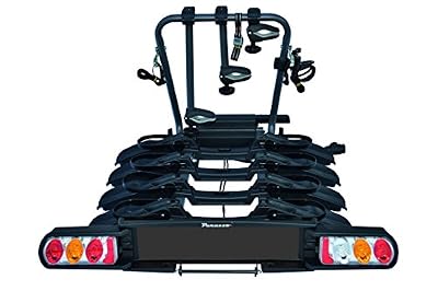 Peruzzo Pure Instinct Porte-vélo sur attelage pour 4 vélos