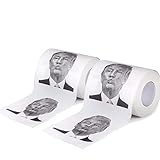 Exclusivo papel higiénico Donald Trump. Apto para cafeterías y otros restaurantes.