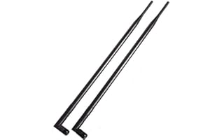 TREADALT-TEC Dual Band WiFi 2.4GHz 5GHz 5.8GHz 8dBi MIMO RP-SMA Male Antenna (2-Pack) for WiFi Router Wireless Network Bluetooth Card USB Adapter Security IP Camera Video Surveillance Monitor