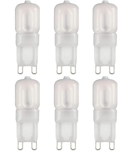 Mengjay 5x G9 LED Birnen 4W – Kaltweiß 6000-6400K, 104 SMD 3014 LEDs, 360° Abstrahlwinkel