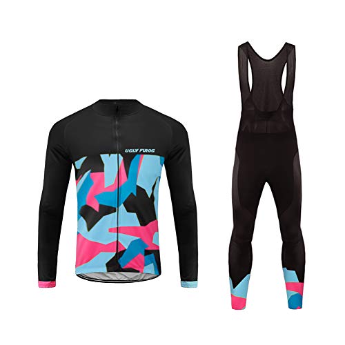 Uglyfrog Men’s Cycling Jerseys Set for Outdoor Biking