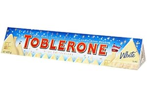 Maxi Toblerone 360 g Chocolate Blanco Blanco (paquete de 6)