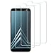 Produktbild Hepooya [3 Stück] Panzerglas für Samsung Galaxy A6 2018 Schutzfolie, Displayschutzfolie für Samsung A6 2018, 9H Härtegrad Gehärtetem Glas, 99% Transparenz Full HD, Anti-Kratzen, Einfaches Anbringen