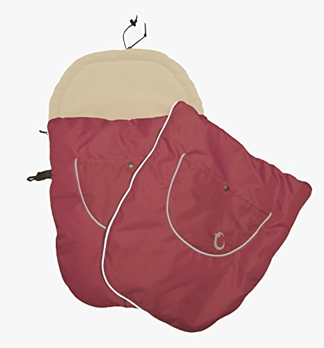 Hippychick Footmuff - Newborn, Red