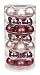 Produktbild 28 Christbaumkugeln Glas 45mm Weihnachtskugeln Baumkugeln Baumschmuck Weihnachtsdeko Kugeln Christbaumschmuck Weihnachtsschmuck Dose Deko Weihnachten 4,5cm Avenue of Romance rosa Magnolie