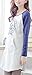 Bearsland Women's Breastfeeding Nursing Long Style Tops Blue UK Size 12-14