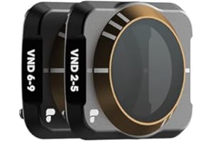 PolarPro - DJI Mavic Air 2 VND - Combo Filter Set 2-5 - Blenden - 6-9 Blenden - Drohnenfilter - Variable Natürliche Dichte - Cinema Series - Leichtes Aluminium Rahmendesign
