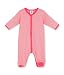 Petit Bateau Baby-Girls Salvador Striped Footies, Pink (Geisha/Vienne), 12-18 Months (Manufacturer Size:12 Months)