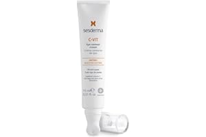 Sesderma C-VIT Krem pod oczy 15 ml – łatwa regenerująca pielęgnacja przeciw zmarszczkom i cieniom pod oczami, z witaminą C i nanotechnologią dla promiennej skóry, nawilżeniem i promieniowaniem UV
