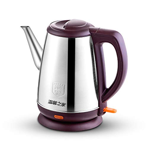 Bouilloire lectrique En Acier Inoxydable Bouilloire Bouilloire lectrique Portable 1800W 1.8L