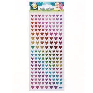 Download METALLIC STICKERS - RAINBOW HEARTS CPT 8181101