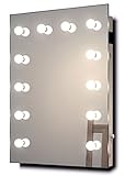 Hollywood Theater-Garderobe LED-Schminkspiegel k90WW