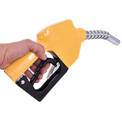 Preisvergleich Produktbild COSTWAY Automatische Zapfpistole Zapfventil Tankstellen Automatik Pistole für Heizölpumpen Dieselpumpen 90 L / min