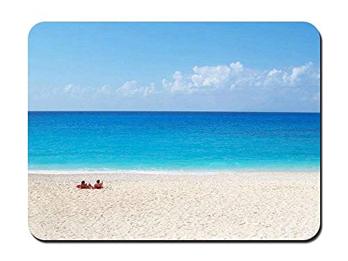 Preisvergleich Produktbild BGLKCS Vacation Beach - #5111 - Mauspads Customized Rectangle Non-Slip Rubber Mousepad Gaming Mauspads 8.6x7.1 Inches