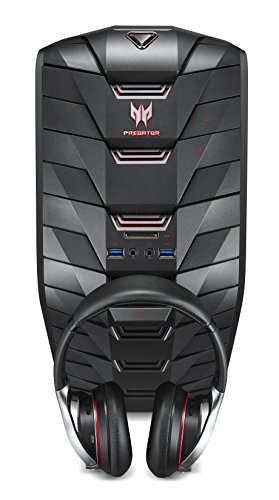 Acer Predator G3 (G3-710) Desktop-PC (Intel Core i5-7400, 8 RAM, NVIDIA GeForce GTX 1060 3GB, 2.000 GB HDD + 256 GB SSD, DVD SM, Win 10 Home) schwarz - 7