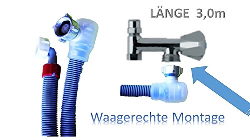 Preisvergleich Produktbild Aquastop Schlauch / Aquastop / Sicherheitszulaufschlauch für Waschmaschine und Geschirrspüler 3 / 4 Zoll