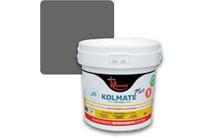 Kolmer Pintura Fachadas Antimoho KOLMATE PLUS (Gris Antracita, 5 kilos)