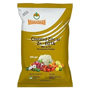 Mahadhan Chelated Zn (Imported) in 250 Gm Packing