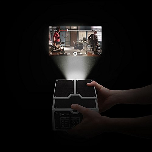 finoki finoki DIY intelligente Video proiettore Smartphone Projector Home Cinema del proiettore giocattolo