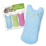 Forck Baldrian Kissen (3 Stück), Knuddelkissen | Schmusekissen mit extra viel natürlichem Baldrian zum Kuscheln und Spielen | Natürliches Katzen-Spielzeug für alle Katzen und Kitten geeignet