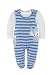 Kanz Boy's Strampler + T-Shirt 1/1 Arm Footies, Mehrfarbig (y/d stripe 0001), 62