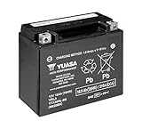 bateria para moto harley davidson 883 Gran autonomía. YUASA BATERIA YTX20HL-BS AGM abierto - con paquete de ácido