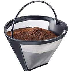 Westmark 24432260 Filtre Permanent Cáfe Taille 4 en PP/INOX, Noir/Transparent, 11,9 x 11,2 x 8,3 cm
