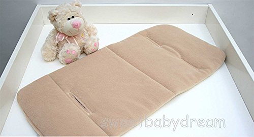 UNIVERSAL PUSHCHAIR STROLLER PRAM BUGGY FLEECE LINER PADDING PAD COVER CUSHION MAT
