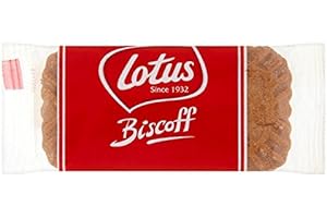 100 Individually Wrapped Lotus Biscoff Caramelised Cafe Biscuits BRITISH FOOD SHOP (BFSLB100)