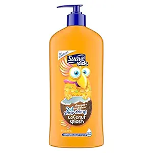 Suave Kids 2-in-1 Smoothing Coconut Splash Shampoo + Conditioner, 532ml
